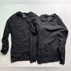 Figs Seamless long sleeve underscrub bundle of 2